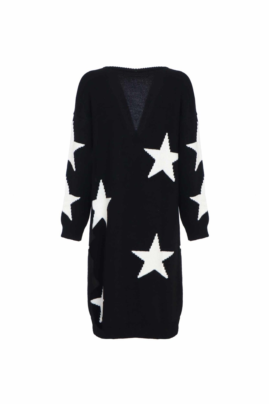 SoAllure Cardigan Stelle Lungo Maglieria