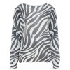 SoAllure Maglia Nodi Scappati Zebra Variante Unica Maglieria